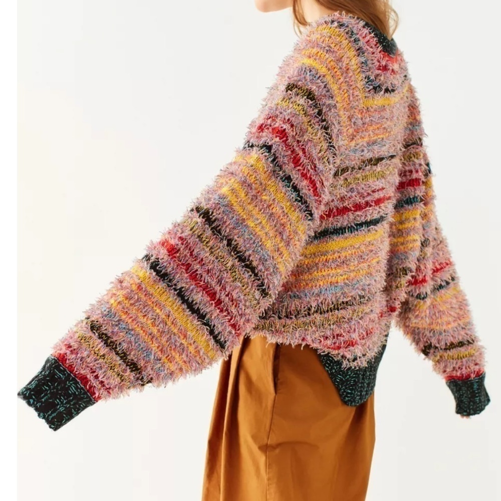 Urban Outfitters Menswear Inspired Silence and Noise Party Yarn Sweater Size M - Picture 5 of 16